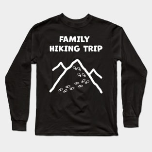 Hiking with my Family Long Sleeve T-Shirt